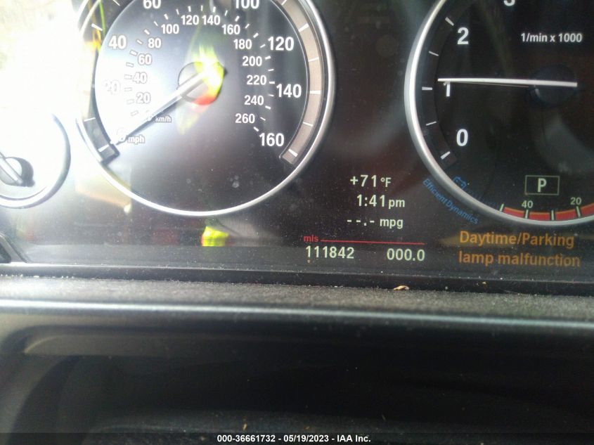 2013 BMW 5 SERIES 528I XDRIVE - WBAXH5C50DD107346