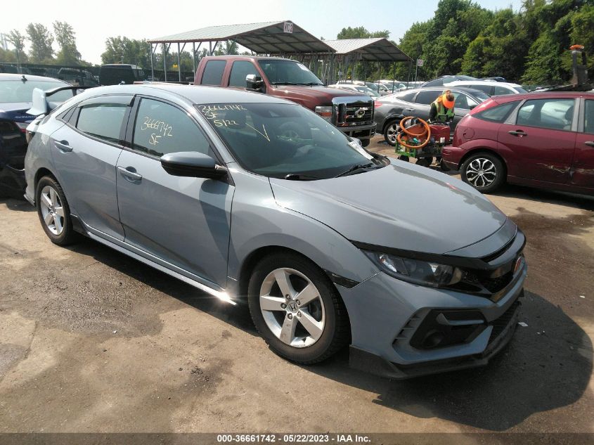 2020 HONDA CIVIC HATCHBACK SPORT - SHHFK7G42LU226437