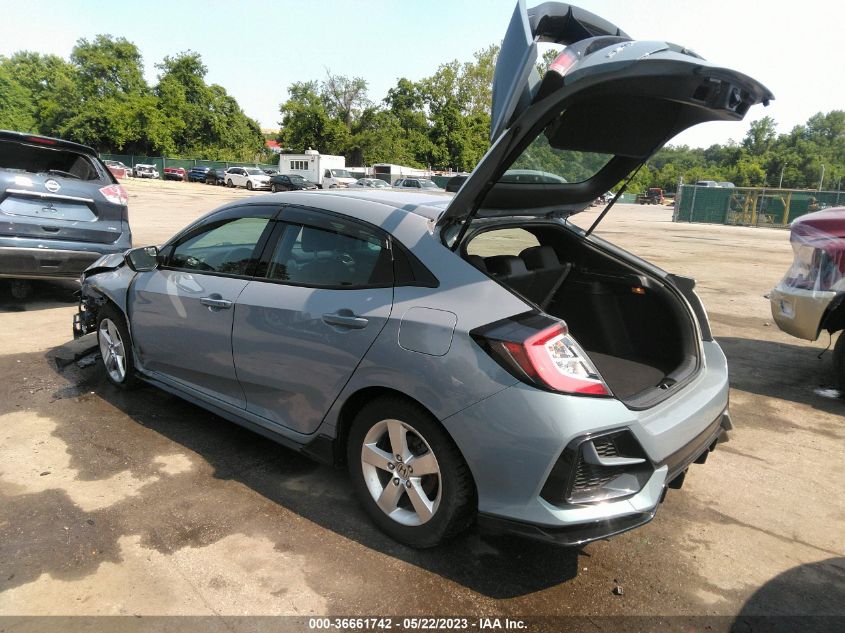 2020 HONDA CIVIC HATCHBACK SPORT - SHHFK7G42LU226437