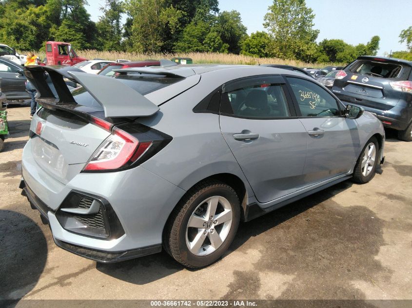 2020 HONDA CIVIC HATCHBACK SPORT - SHHFK7G42LU226437