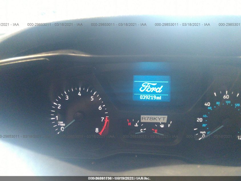 2018 FORD TRANSIT VAN - 1FTYR1ZM4JKA59224