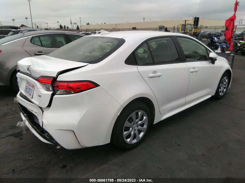 2022 TOYOTA COROLLA LE - JTDEPMAE8N3024975