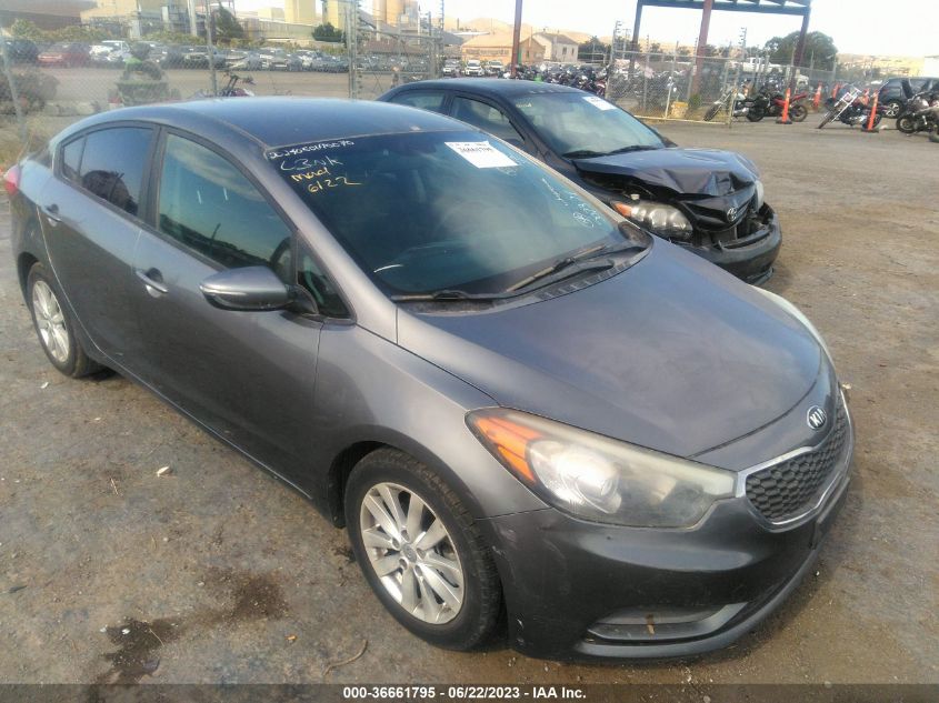 2016 KIA FORTE LX - KNAFX4A64G5507378