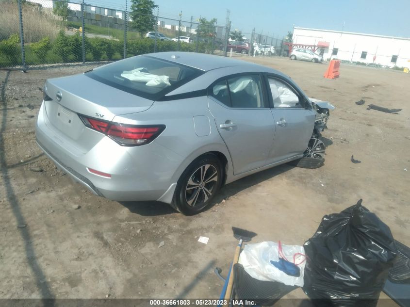 2022 NISSAN SENTRA SV - 3N1AB8CV0NY292950