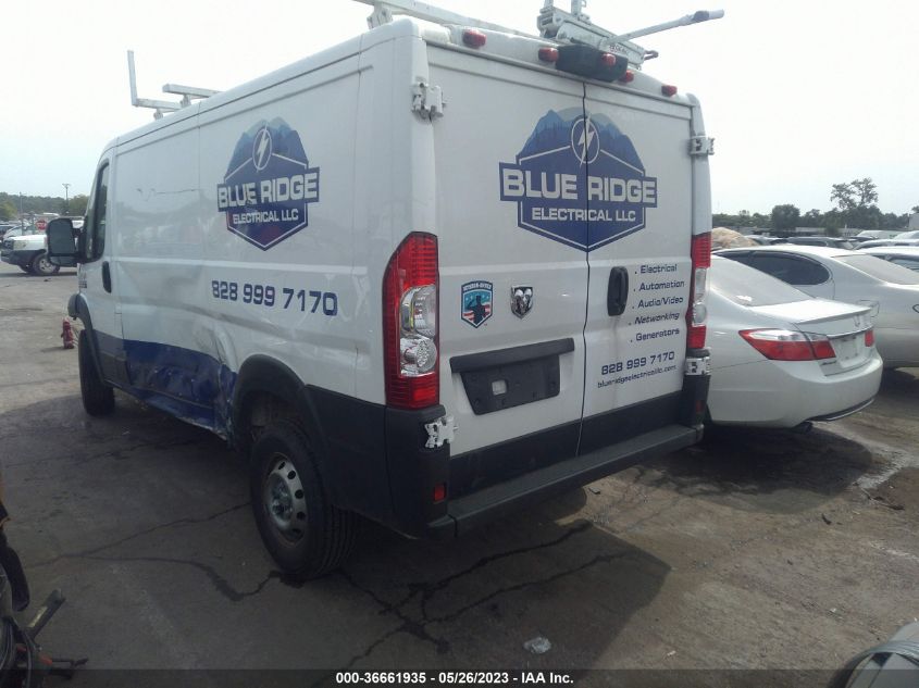2022 RAM PROMASTER CARGO VAN - 3C6LRVAG6NE102484