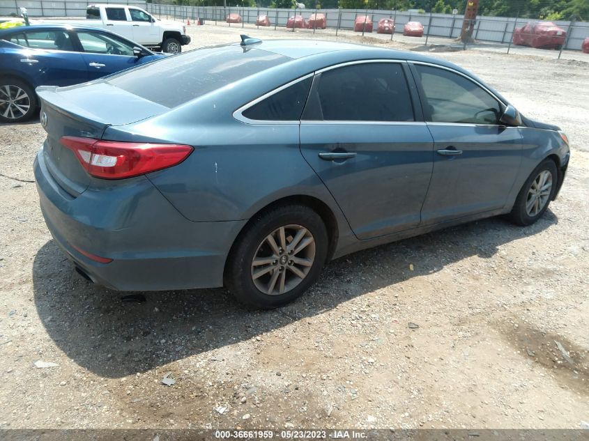 2016 HYUNDAI SONATA 2.4L - 5NPE24AF8GH385914