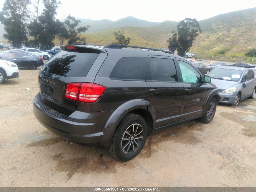 2018 DODGE JOURNEY SE - 3C4PDCAB4JT445334