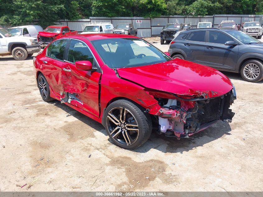 2017 HONDA ACCORD SEDAN SPORT - 1HGCR2F55HA059425