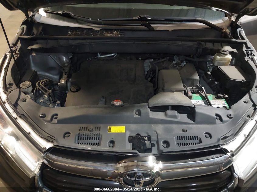 2015 TOYOTA HIGHLANDER XLE - 5TDJKRFH0FS221569