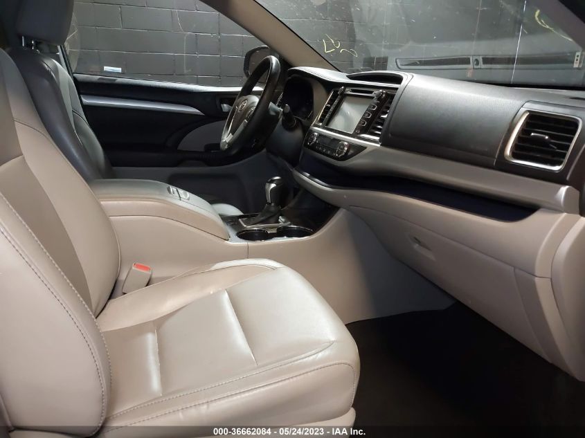 2015 TOYOTA HIGHLANDER XLE - 5TDJKRFH0FS221569