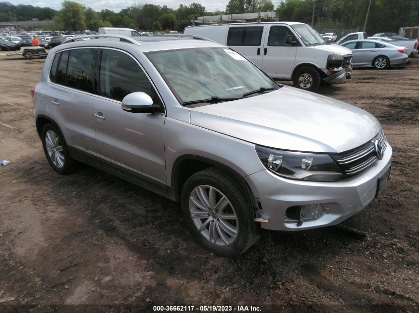 2014 VOLKSWAGEN TIGUAN SEL - WVGBV3AXXEW545680