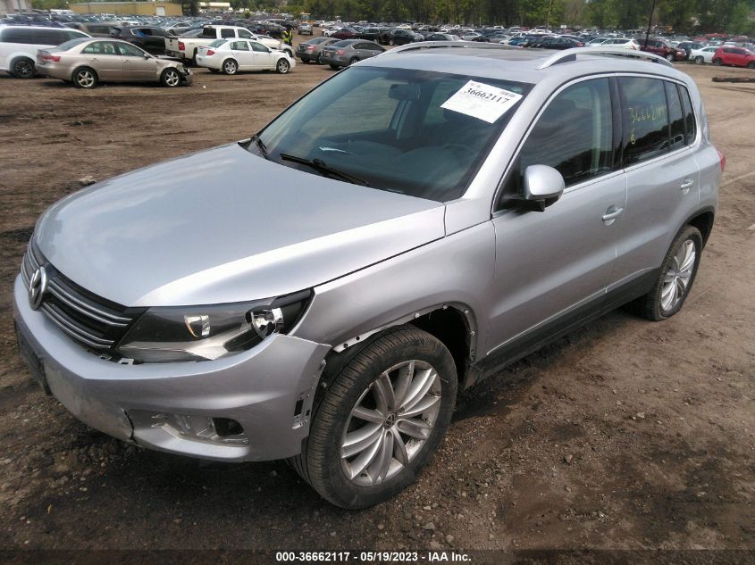 2014 VOLKSWAGEN TIGUAN SEL - WVGBV3AXXEW545680