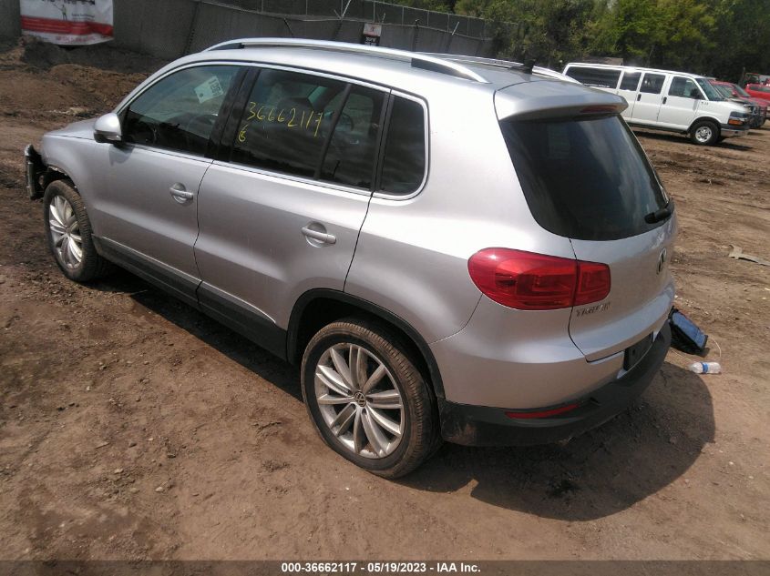 2014 VOLKSWAGEN TIGUAN SEL - WVGBV3AXXEW545680