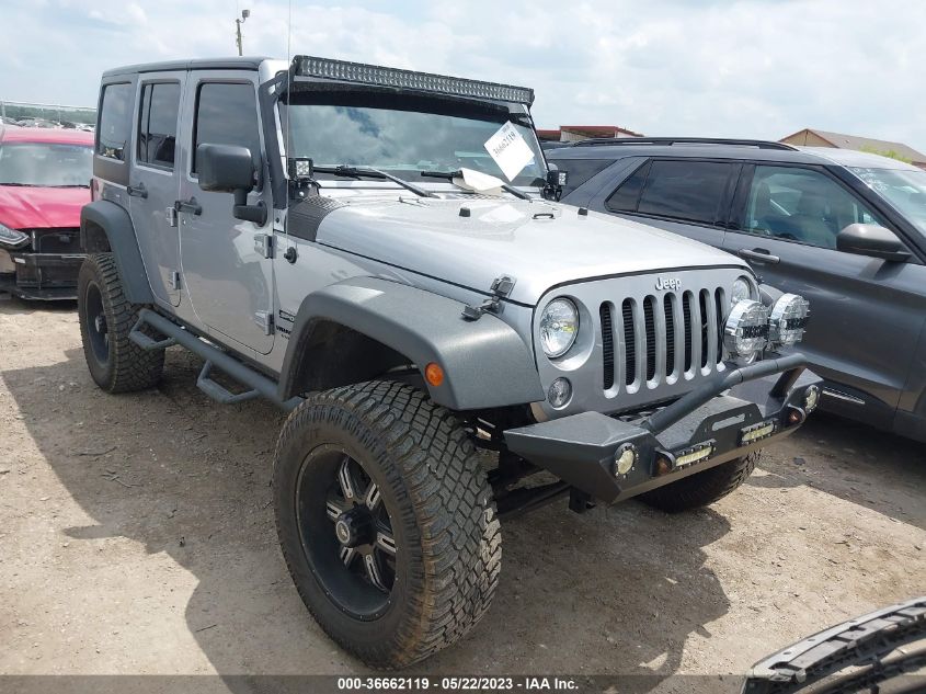2015 JEEP WRANGLER UNLIMITED SPORT - 1C4BJWDG4FL766272