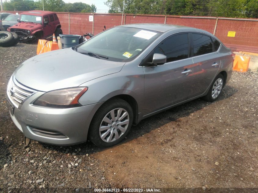 2014 NISSAN SENTRA S - 3N1AB7AP3EL685840