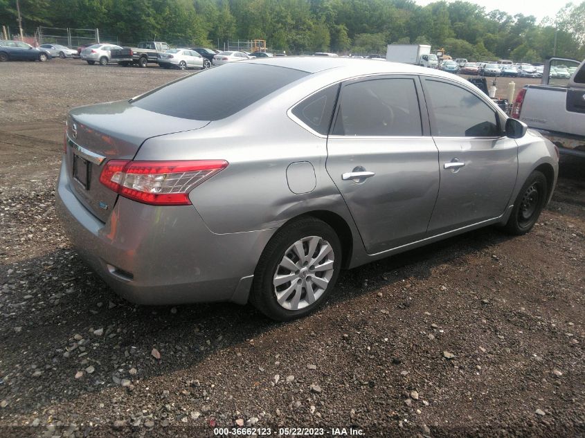 2014 NISSAN SENTRA S - 3N1AB7AP3EL685840