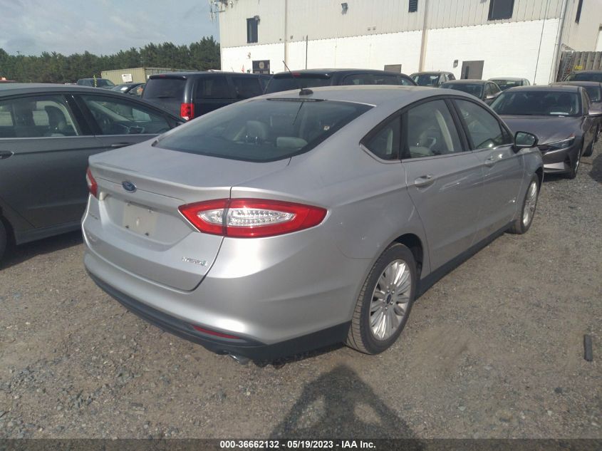 2014 FORD FUSION S HYBRID - 3FA6P0UU1ER368834