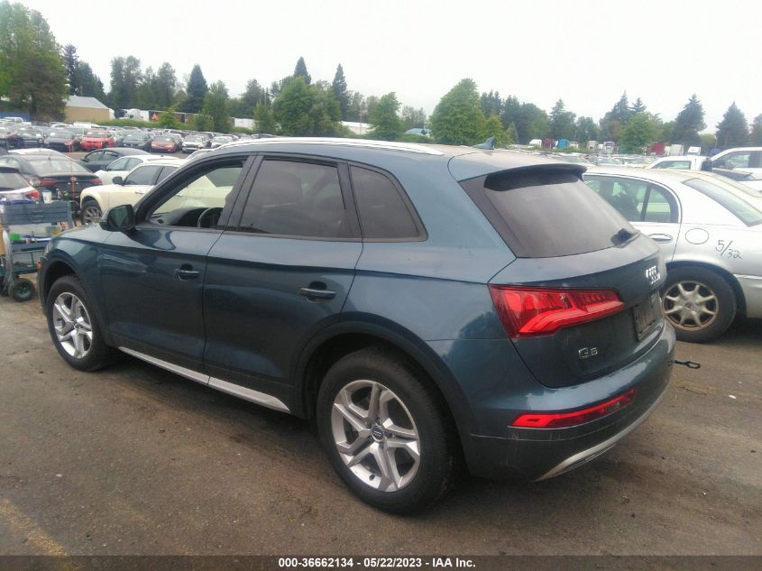 2018 AUDI Q5 PREMIUM/TECH PREMIUM - WA1ANAFY6J2183512