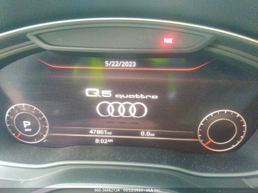 2018 AUDI Q5 PREMIUM/TECH PREMIUM - WA1ANAFY6J2183512