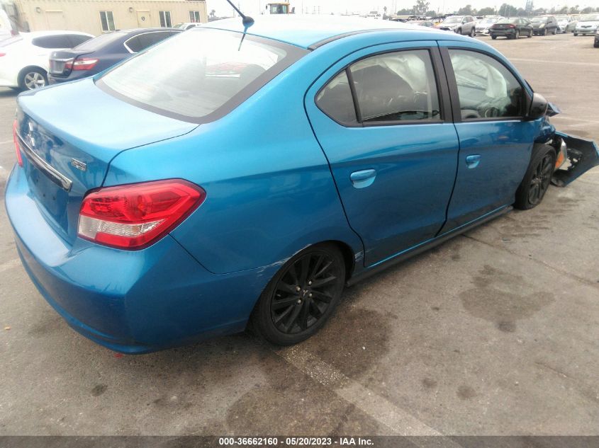 2020 MITSUBISHI MIRAGE G4 SE/LE - ML32F4FJ5LHF13447