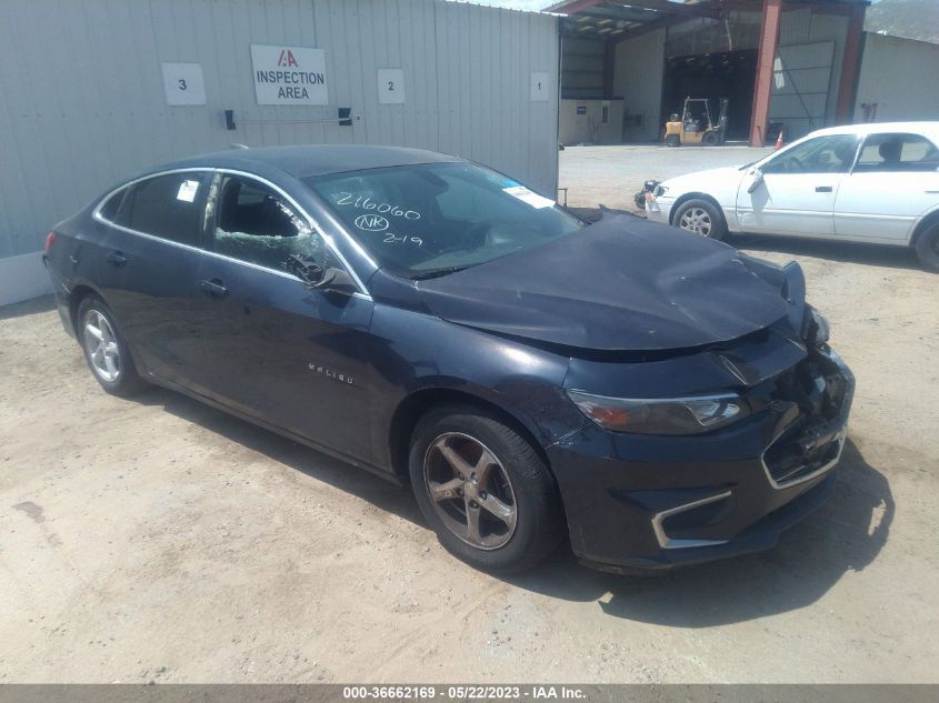 2016 CHEVROLET MALIBU LS - 1G1ZB5ST3GF216060