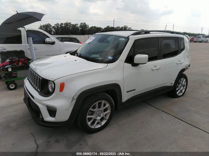 VIN ZACNJABB0KPK80004 2019 JEEP RENEGADE LATITUDE