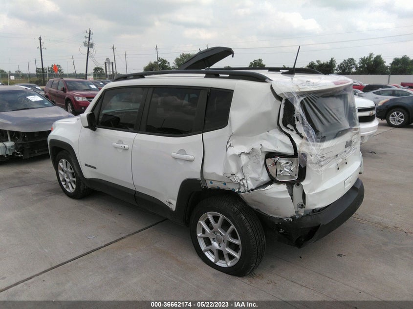 VIN ZACNJABB0KPK80004 2019 JEEP RENEGADE LATITUDE