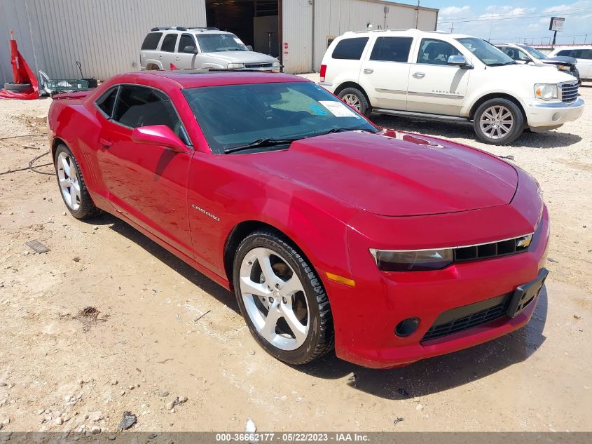 2015 CHEVROLET CAMARO LT - 2G1FF1E37F9171935