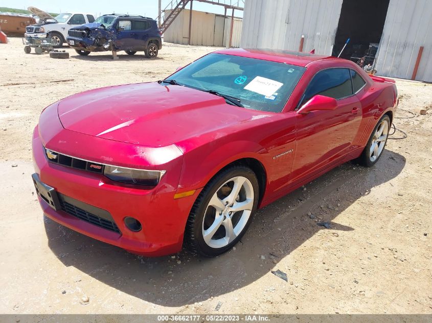 2015 CHEVROLET CAMARO LT - 2G1FF1E37F9171935