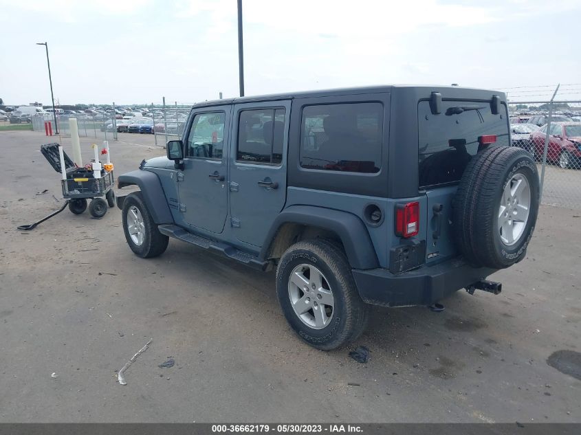 2015 JEEP WRANGLER UNLIMITED SPORT - 1C4BJWDG3FL613771