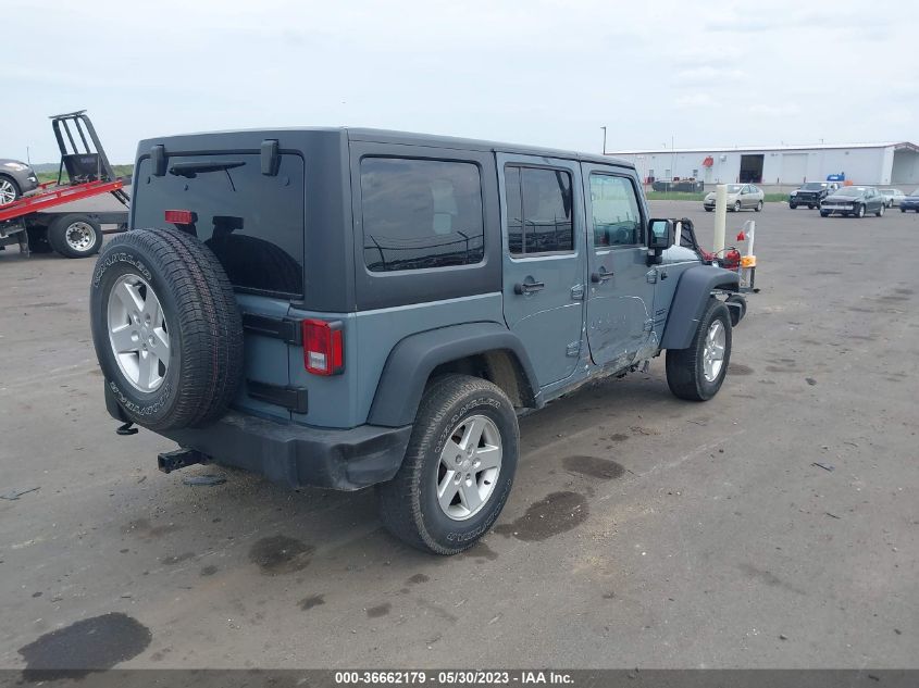2015 JEEP WRANGLER UNLIMITED SPORT - 1C4BJWDG3FL613771