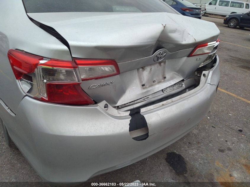 2014 TOYOTA CAMRY L/LE/XLE/SE/SE SPORT - 4T4BF1FK8ER357594