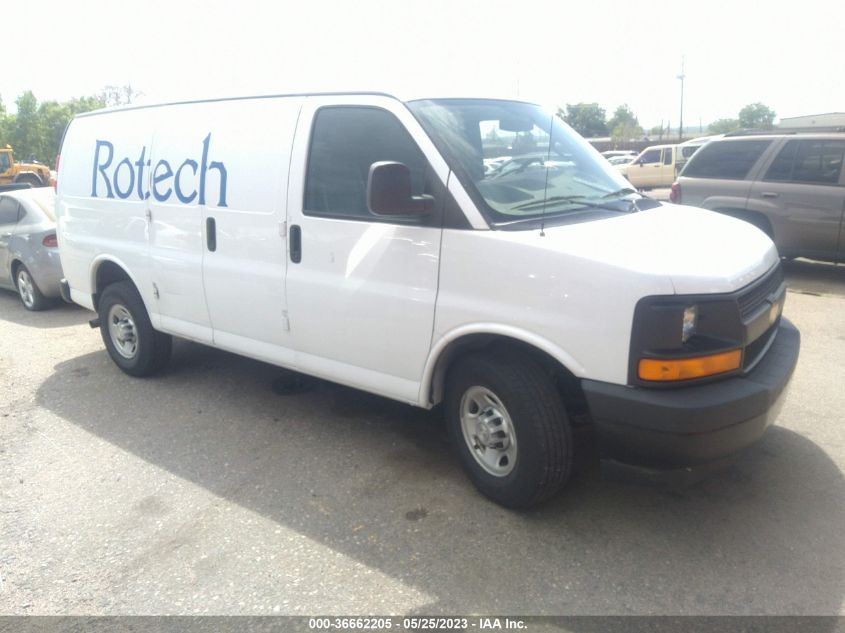 2017 CHEVROLET EXPRESS CARGO VAN - 1GCWGAFFXH1108526