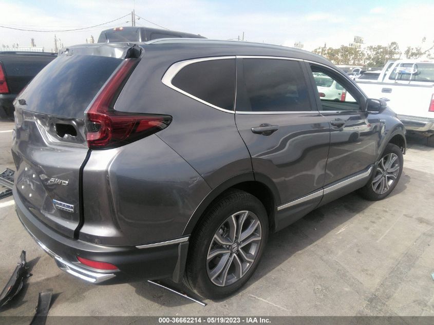 2021 HONDA CR-V HYBRID TOURING 7FART6H90ME033578