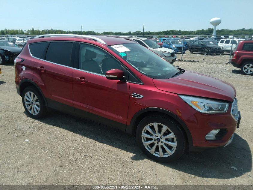 2017 FORD ESCAPE TITANIUM - 1FMCU0JD6HUC23047