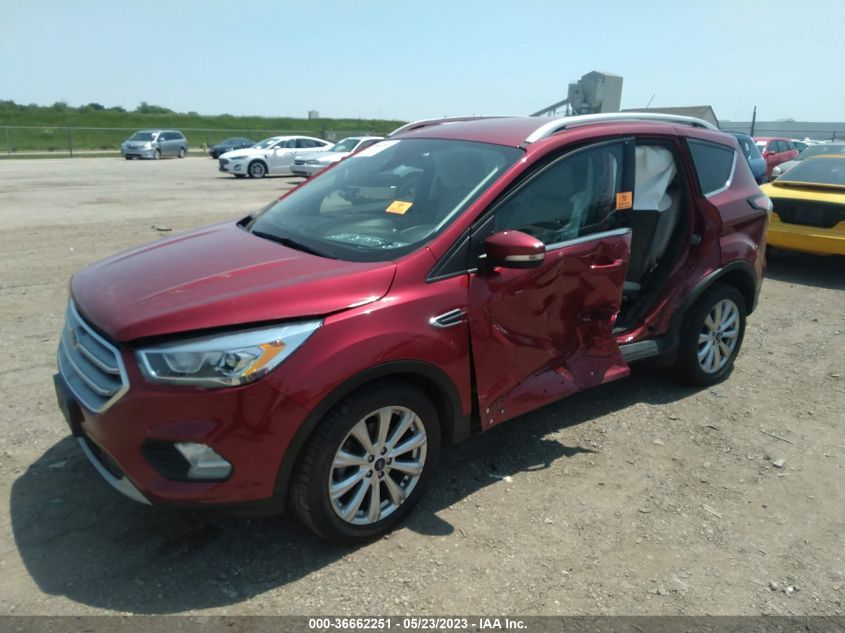 2017 FORD ESCAPE TITANIUM - 1FMCU0JD6HUC23047