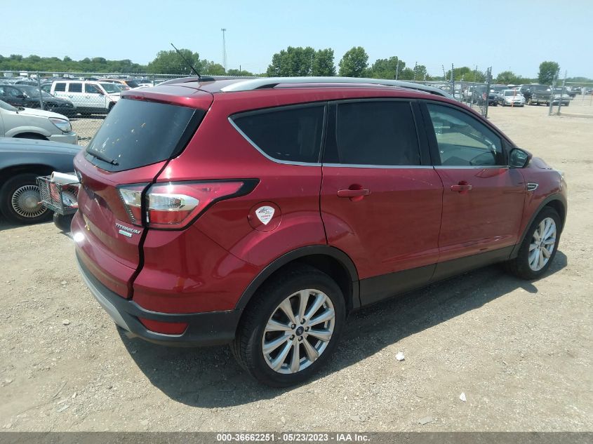 2017 FORD ESCAPE TITANIUM - 1FMCU0JD6HUC23047