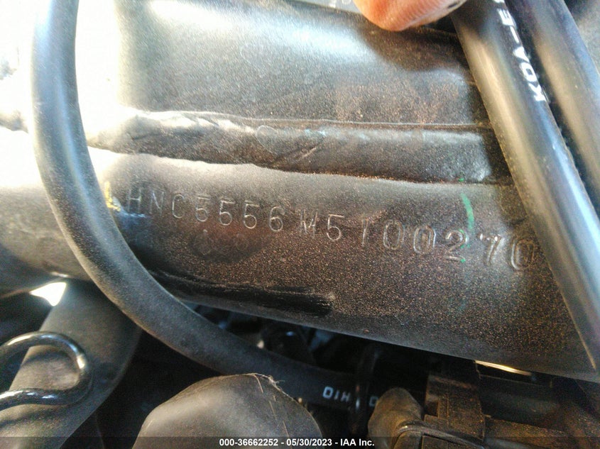 VIN MLHNC5556M5100270 2021 HONDA CBF300 NA