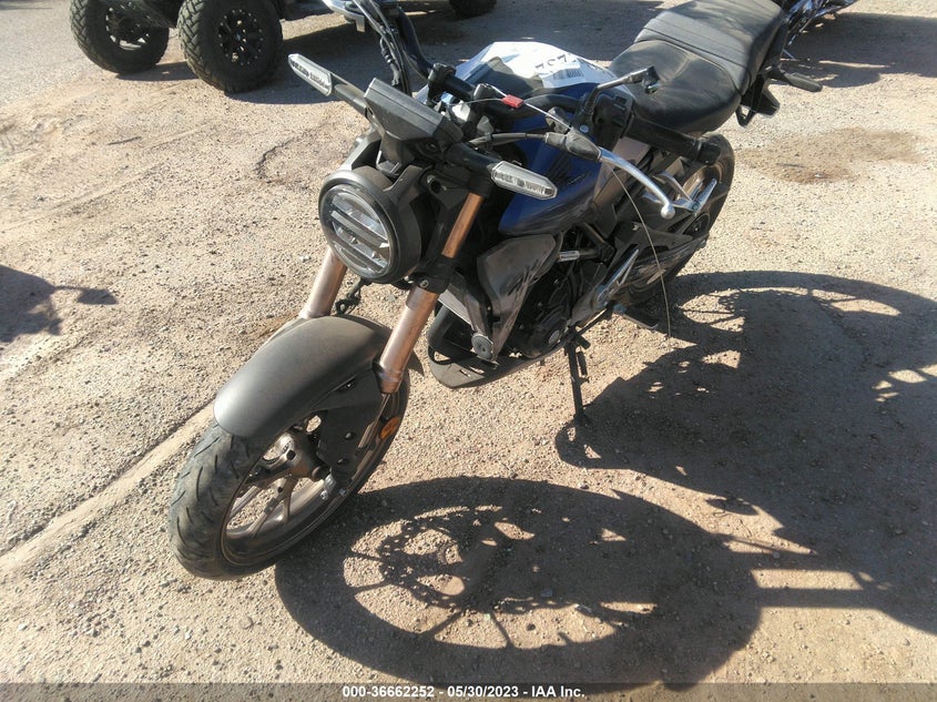 VIN MLHNC5556M5100270 2021 HONDA CBF300 NA