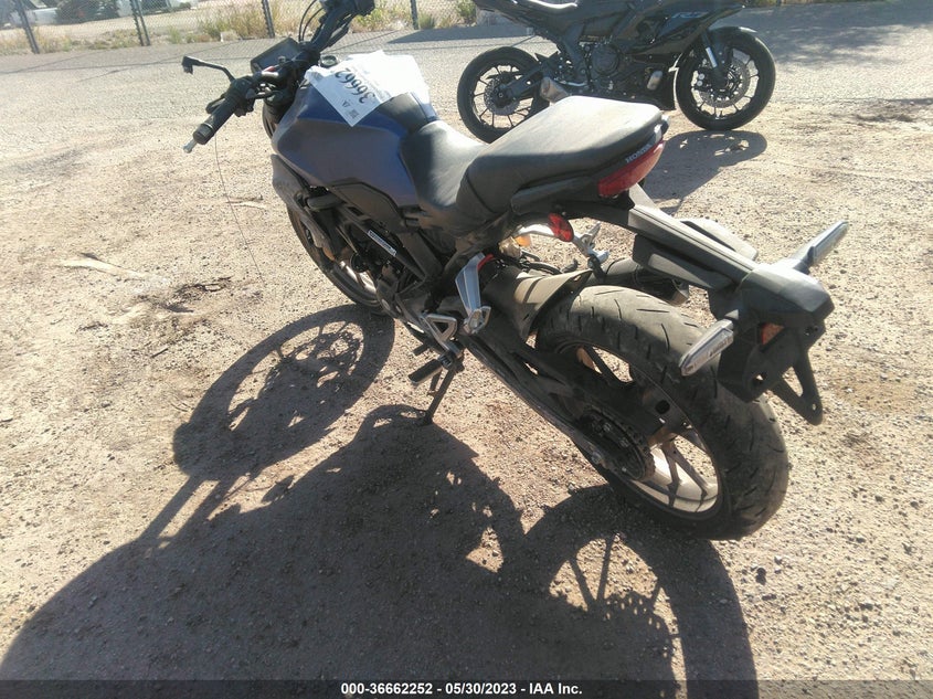 VIN MLHNC5556M5100270 2021 HONDA CBF300 NA