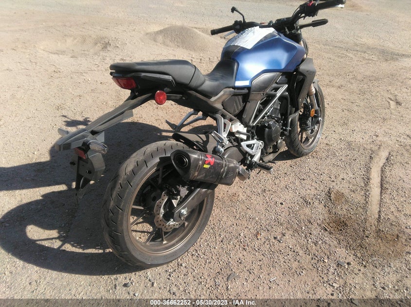 VIN MLHNC5556M5100270 2021 HONDA CBF300 NA