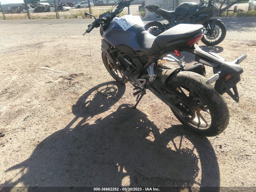 VIN MLHNC5556M5100270 2021 HONDA CBF300 NA