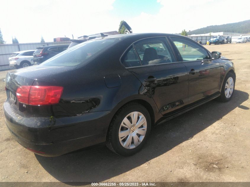 2014 VOLKSWAGEN JETTA SEDAN SE - 3VWD17AJ3EM382251