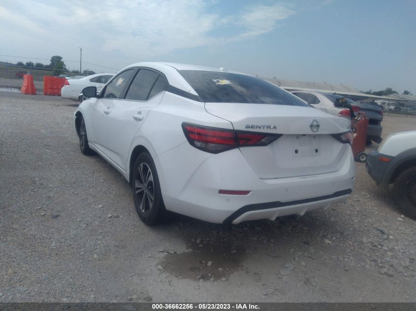 2022 NISSAN SENTRA SV - 3N1AB8CV5NY314487