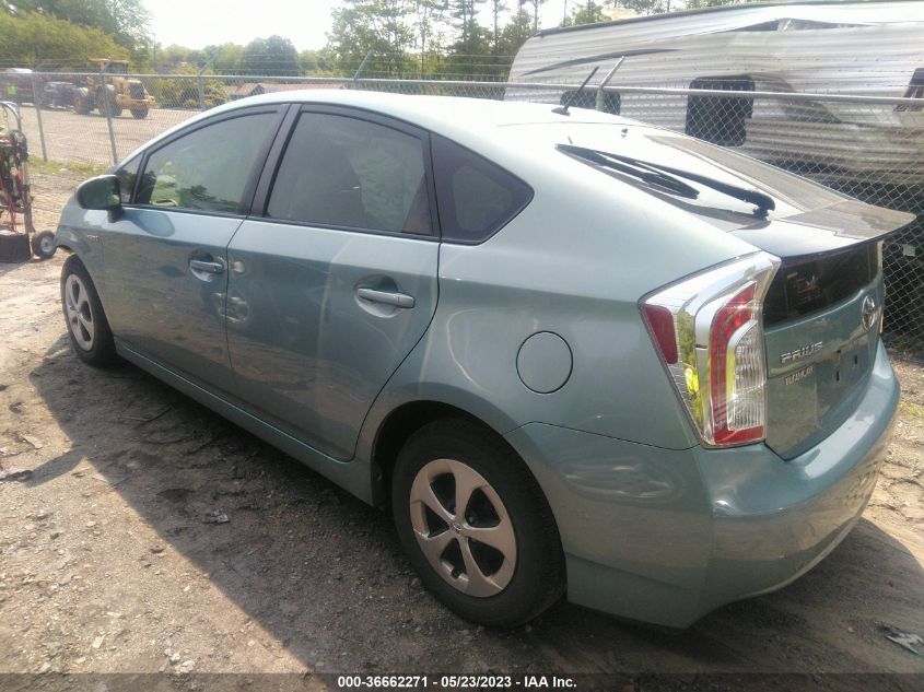 2014 TOYOTA PRIUS FOUR/FIVE/THREE/ONE/TWO - JTDKN3DU9E1848193