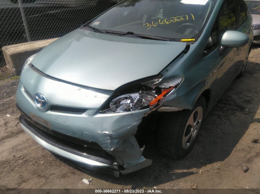 2014 TOYOTA PRIUS FOUR/FIVE/THREE/ONE/TWO - JTDKN3DU9E1848193