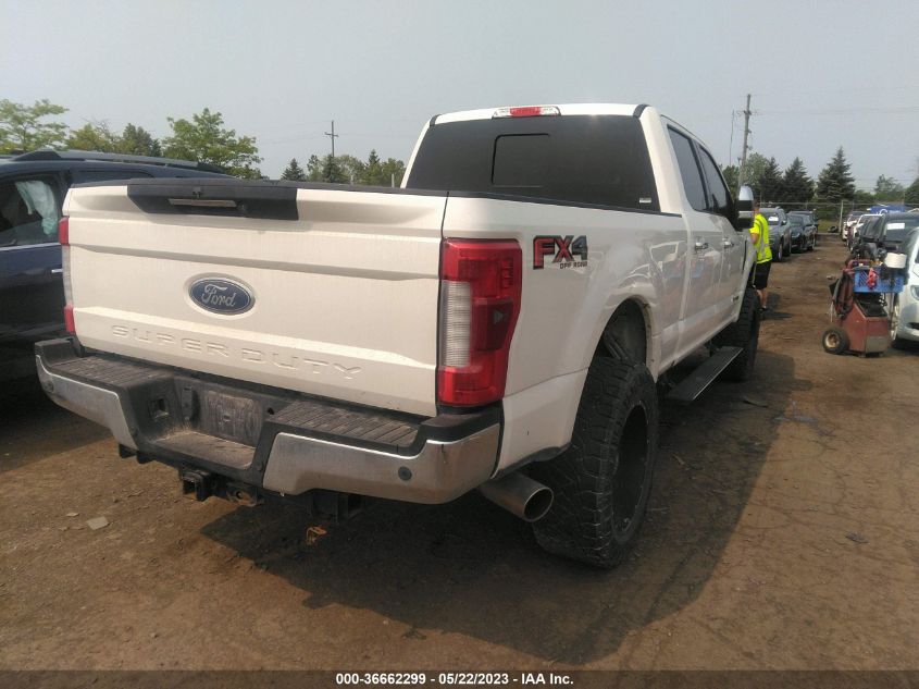 2017 FORD SUPER DUTY F-250 SRW LARIAT/PLATINUM - 1FT7W2BT7HEE51909