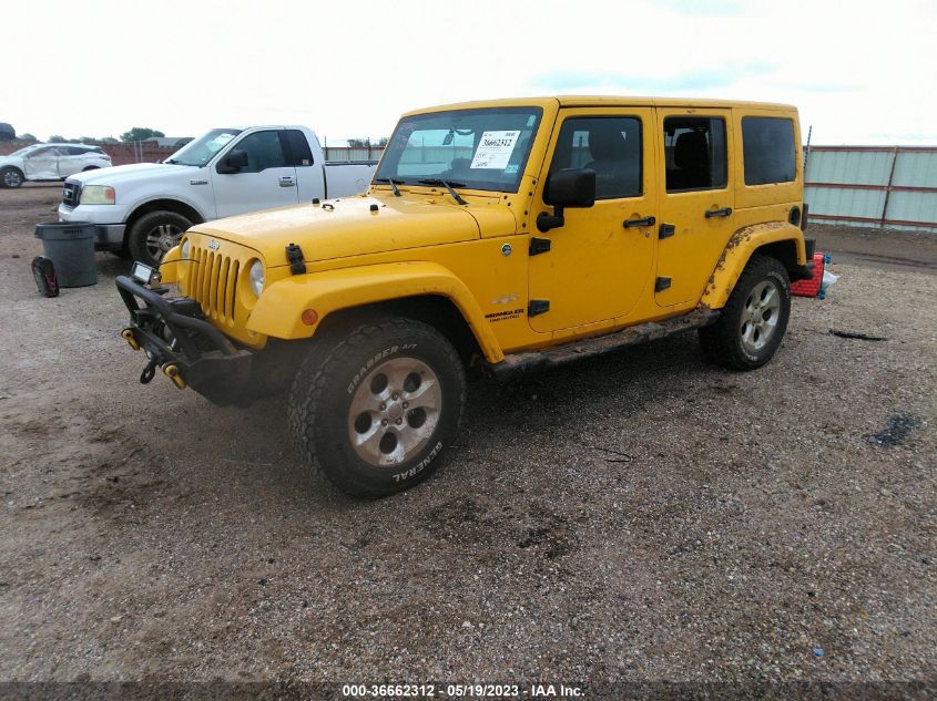 2015 JEEP WRANGLER UNLIMITED SAHARA - 1C4HJWEGXFL568191