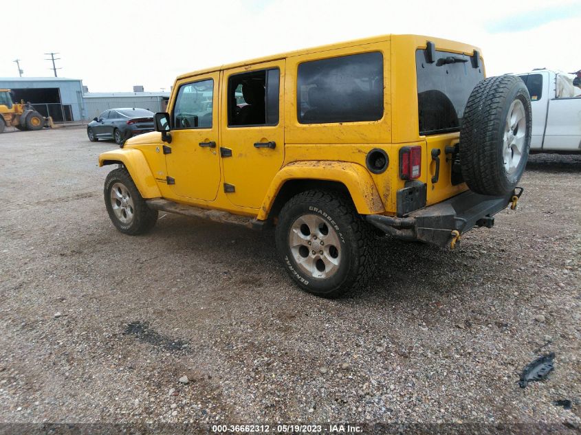2015 JEEP WRANGLER UNLIMITED SAHARA - 1C4HJWEGXFL568191