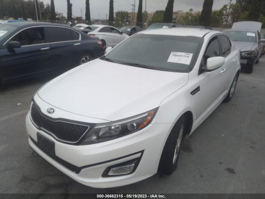 2015 KIA OPTIMA LX - KNAGM4A71F5665049